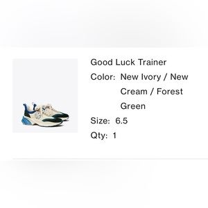 Tory Burch Good Luck Trainer- EUC